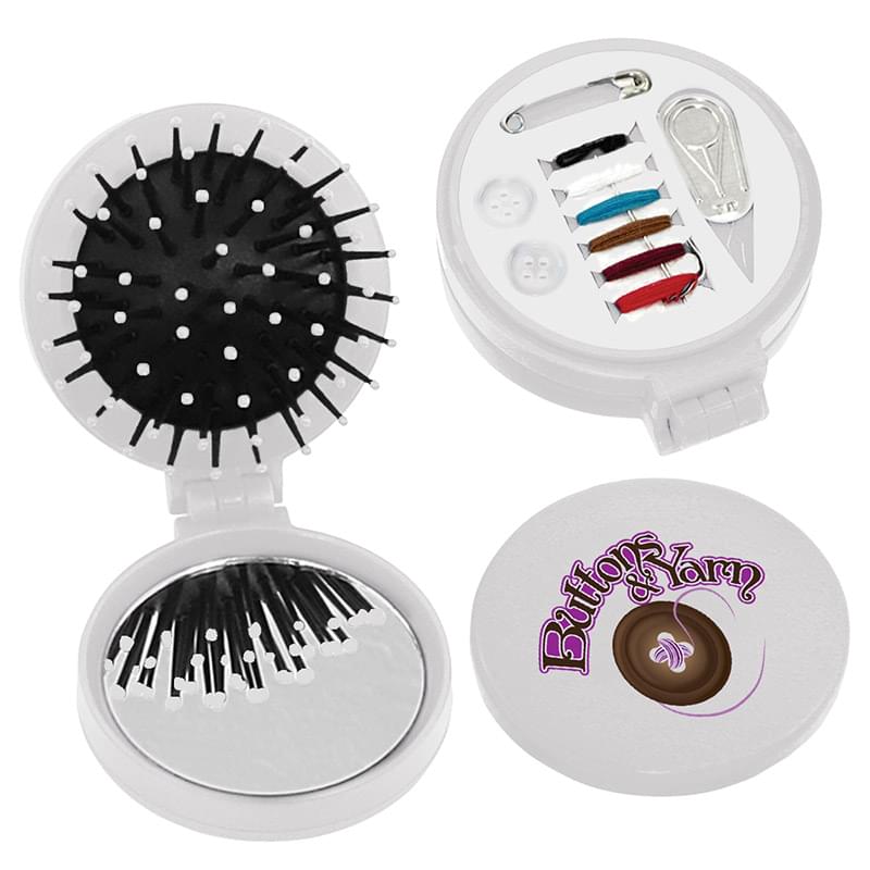 3-In-1 Brush With Sewing Kit