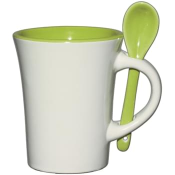 10 Oz. Blanco Spooner Mug