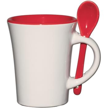 10 Oz. Blanco Spooner Mug
