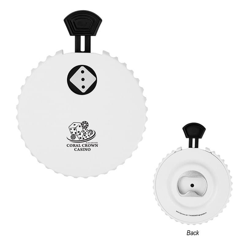 Recycled Dice Clicker Bottle Opener