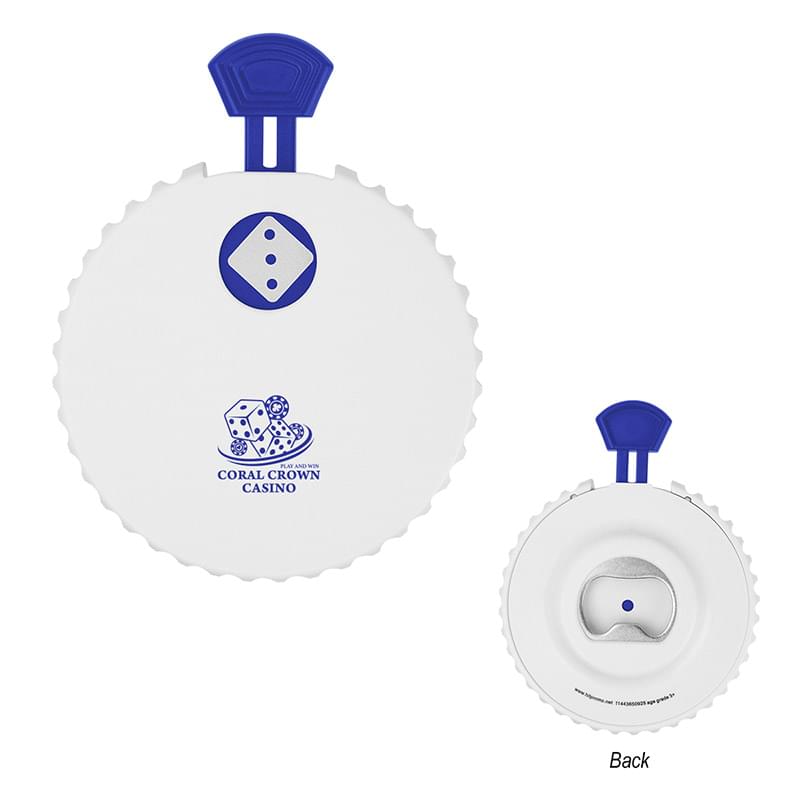 Recycled Dice Clicker Bottle Opener