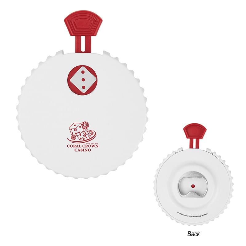 Recycled Dice Clicker Bottle Opener