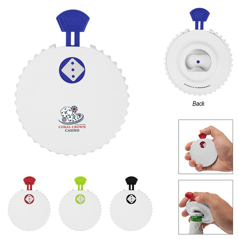 Recycled Dice Clicker Bottle Opener