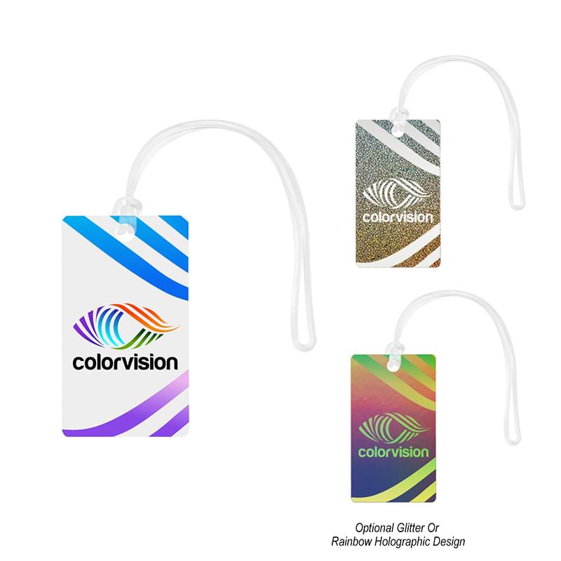 Acrylic Bag Tag - Rectangle