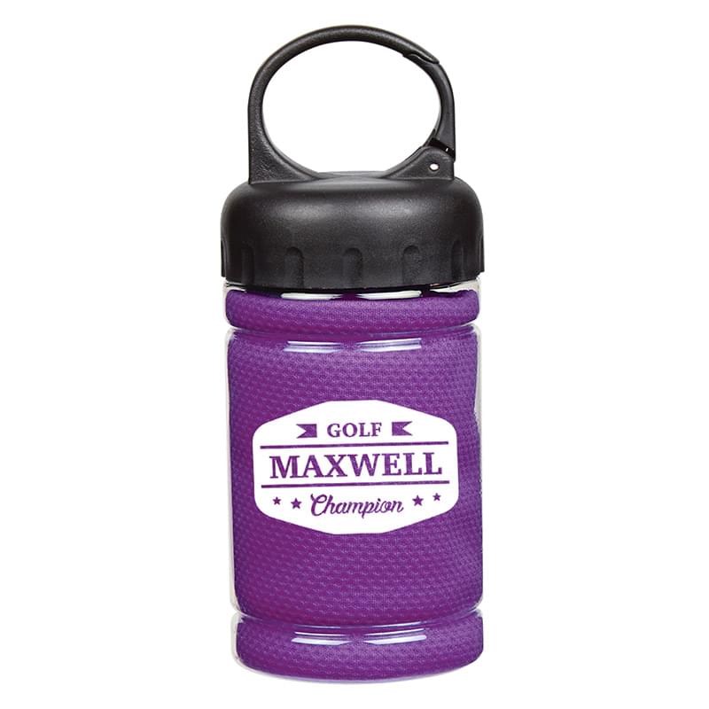 Cooling Towel In Carabiner Case