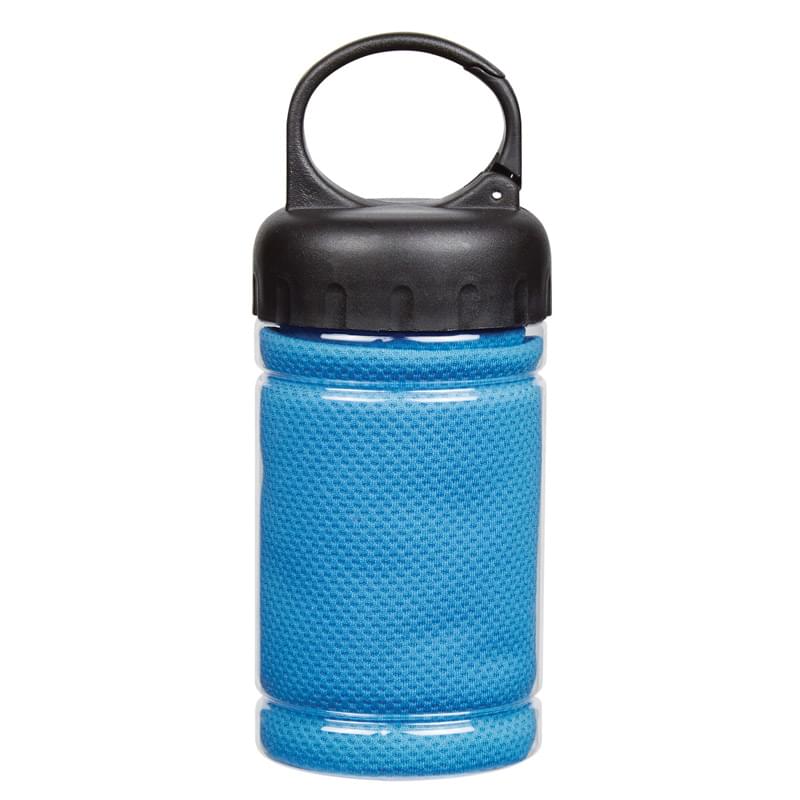 Cooling Towel In Carabiner Case