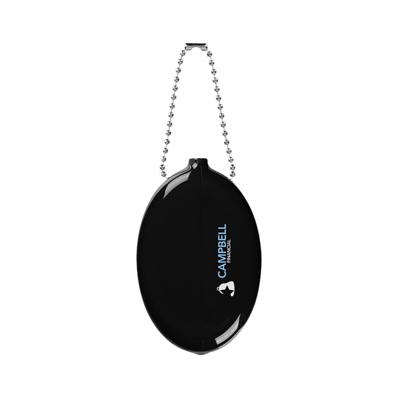 Old School Squeeze Coin Pouch Keychain
