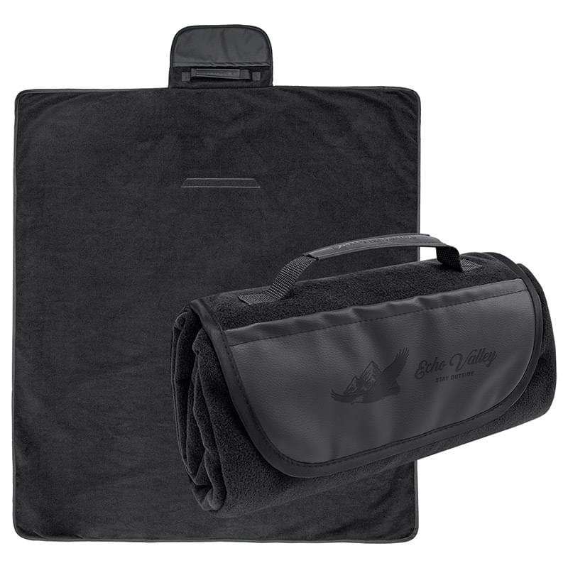 Cutter & Buck® rPET Roll-Up Picnic & Camping Blanket