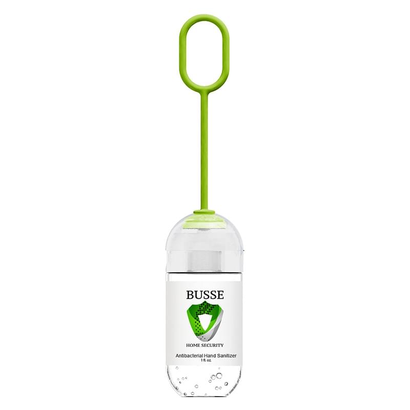 1 Oz. Hand Sanitizer With Silicone Loop