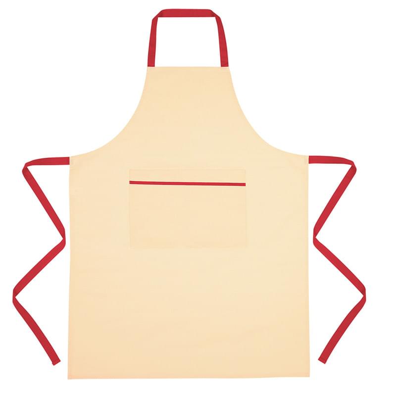 Cotton Cooking Apron - Embroidered