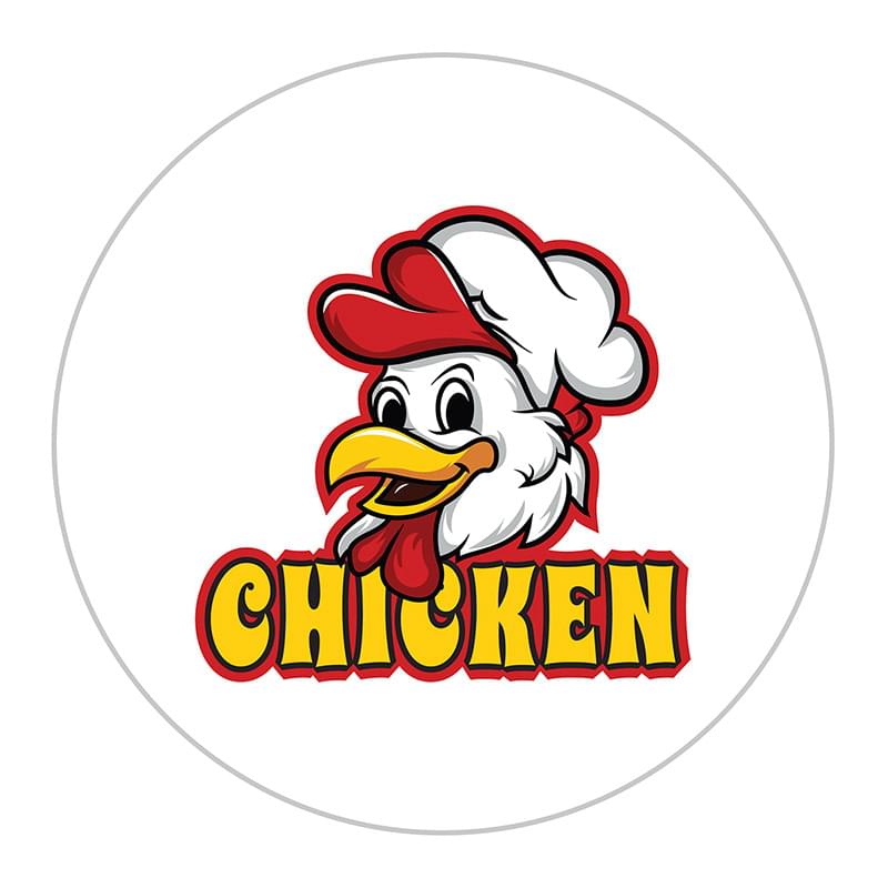 Ultra Removable Circle Sticker 3"