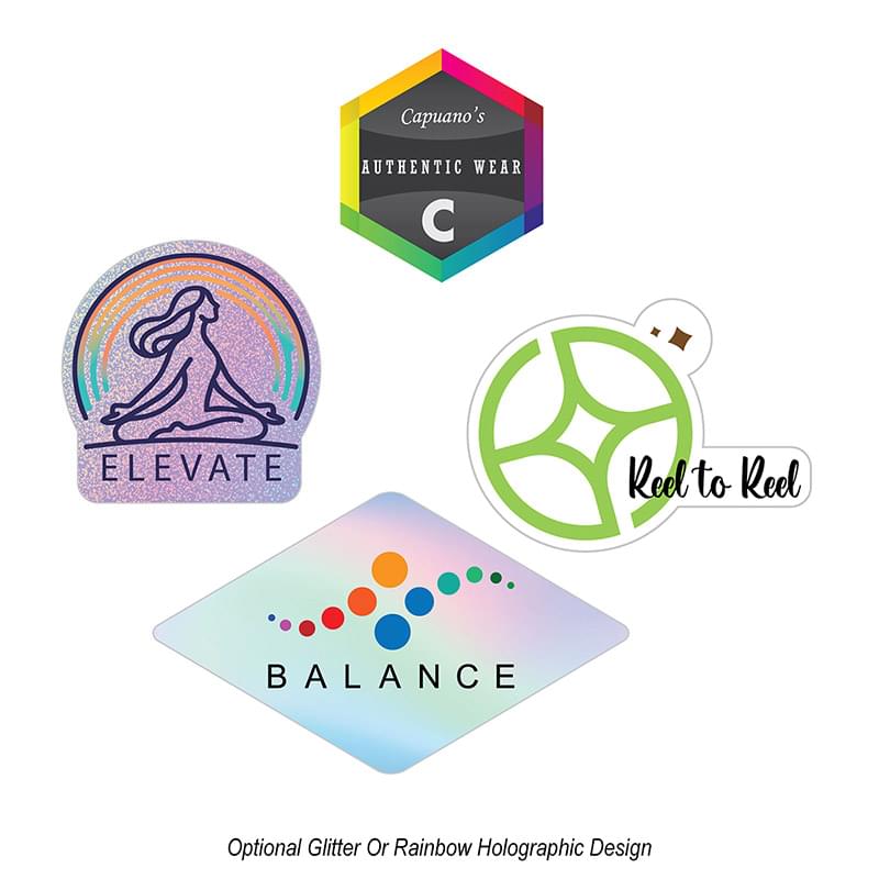 Custom Shape Sticker 2"