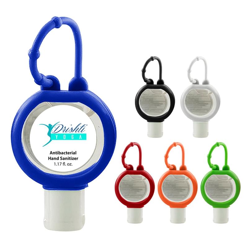1.17 Oz. Hand Sanitizer With Silicone Sleeve