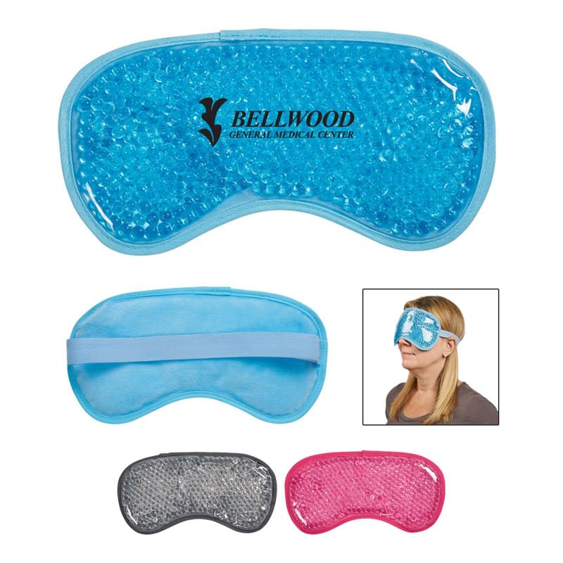 Plush Gel Beads Hot/Cold Eye Mask