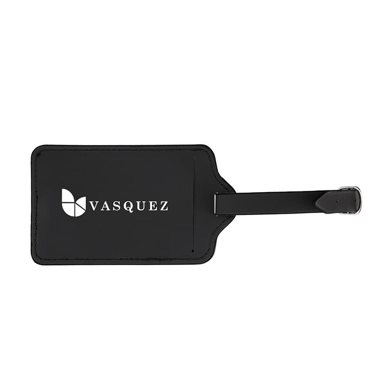 Recycled Leatherette Luggage Tag