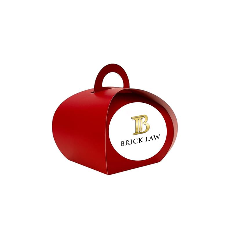 Biens Chocolate Centerpieces® Petite Tulip Box With Chocolate-Covered Pretzels