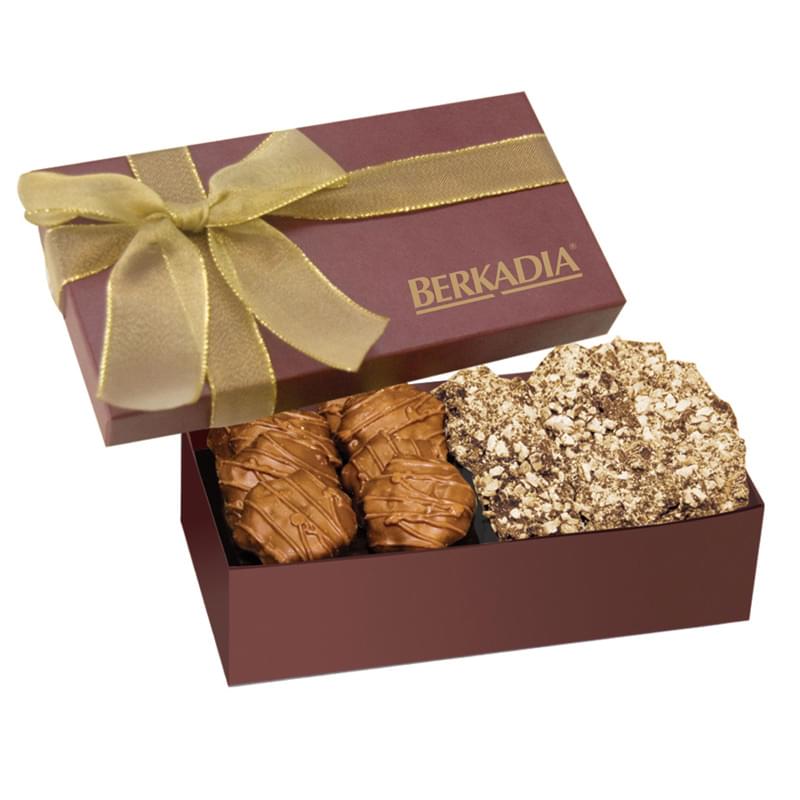 The Executive Gift Box - Almond Butter Crunch & Caramel Cashew Turtles