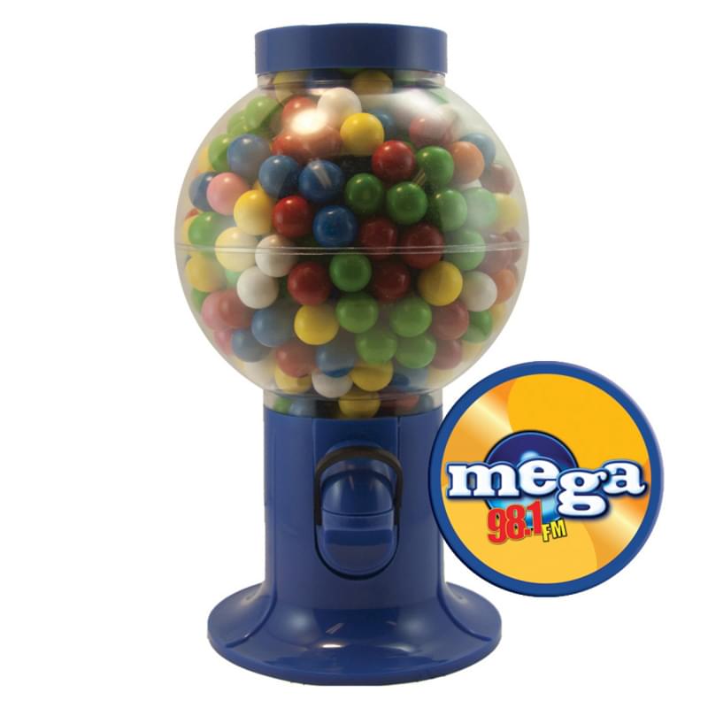 Gumball Machine - Corporate Color Chocolates, Corporate Color Jelly Beans