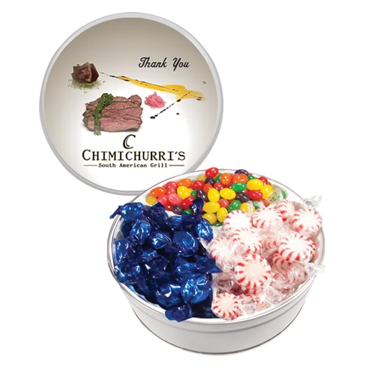 The Royal Tin - Starlite Mints, Mixed Jelly Beans, Hard Candy
