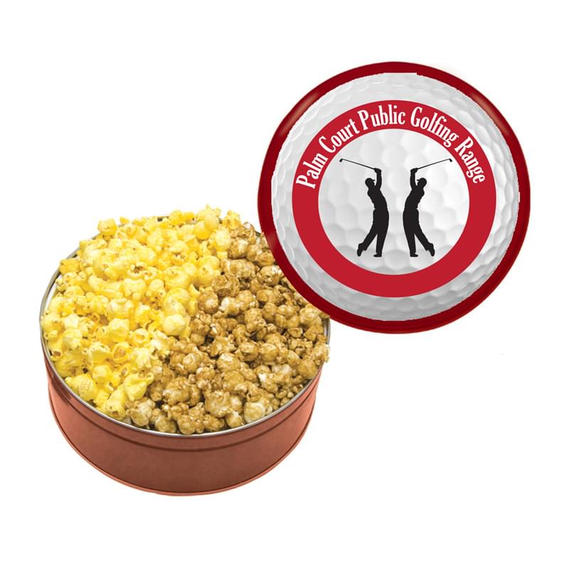 The King Size Tin - Caramel & Butter Popcorn