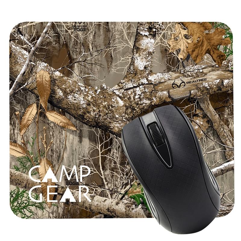Realtree&reg; Dye Sublimated Computer Mouse Pad
