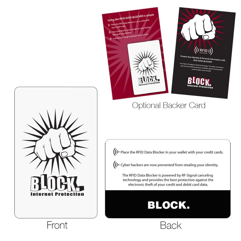 RFID Data Blocker Card