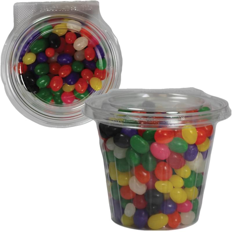 Safe-T-Fresh Round Container with Jelly Beans, Gummy Bears