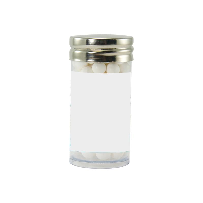 Gourmet Plastic Tube (Small) with Signature Peppermints
