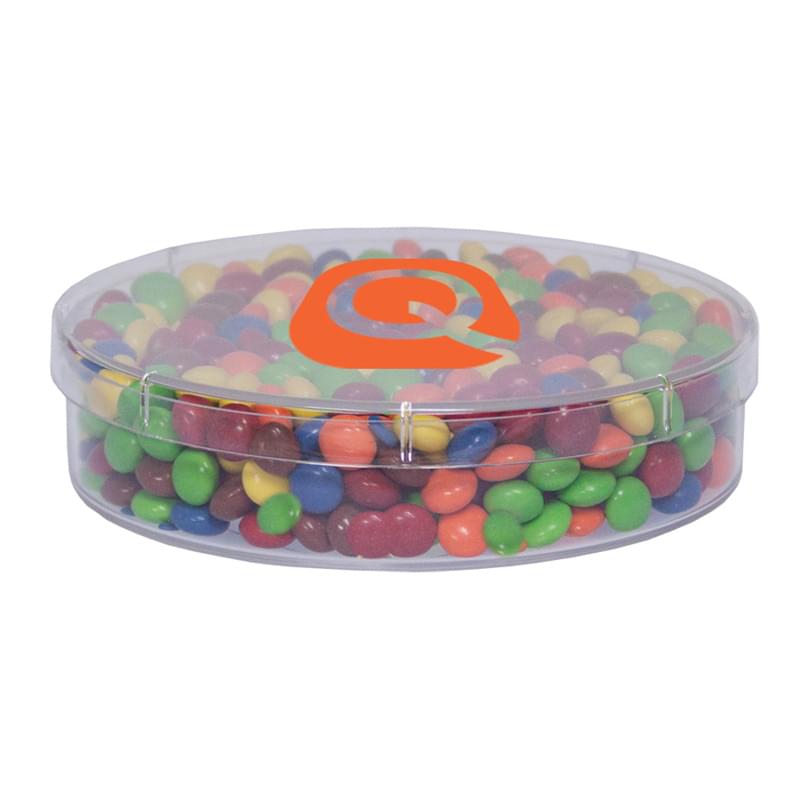Large Round Show Piece -  Colored Candy, Chocolate Littles