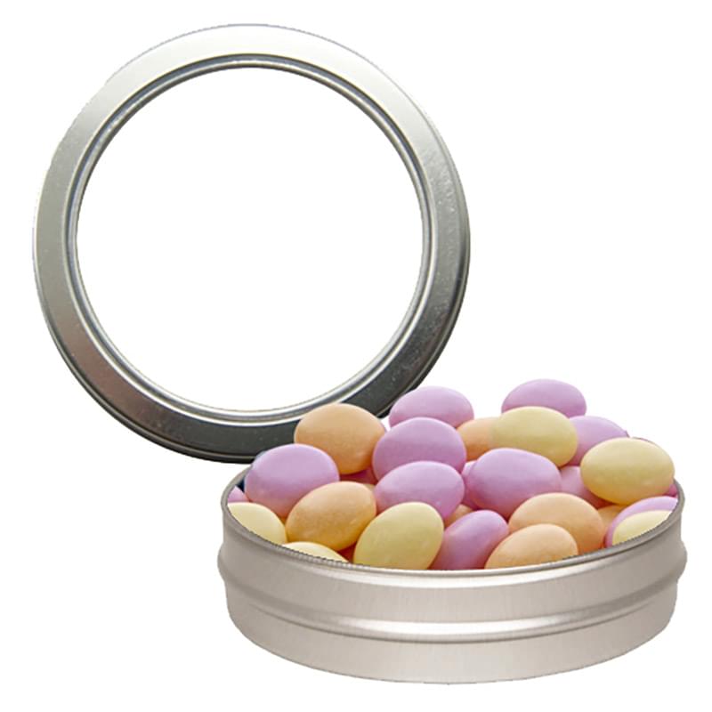 Candy Window Tin Short Round - Mentos Assorted Fruit