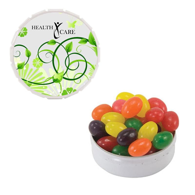 Snap Top Tin (Large) Jelly Beans, Chicles Gum