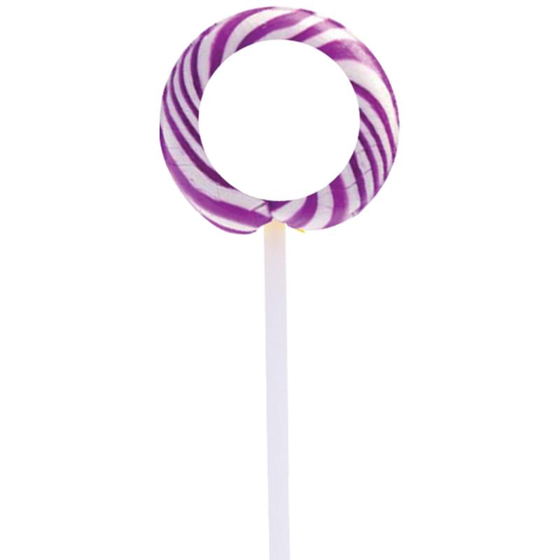 Swirl Lollipop with Round Label