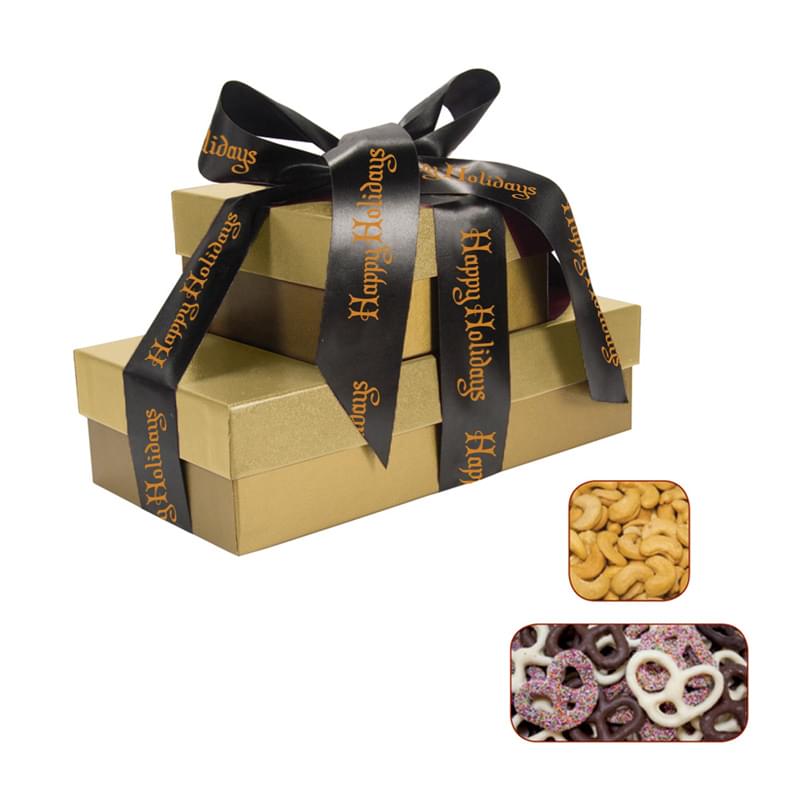 The Cosmopolitan - Chocolate Covered Pretzels & Cashews