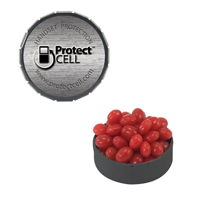 Snap Top Tin (Small) with Signature Peppermints, Red Hots