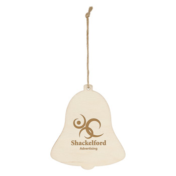 Wood Ornament - Bell