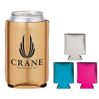 Metallic Full Color Can Cooler