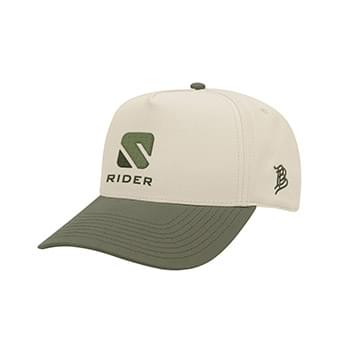 Branded Bills Bare Curved Two-Tone Canvas Cap