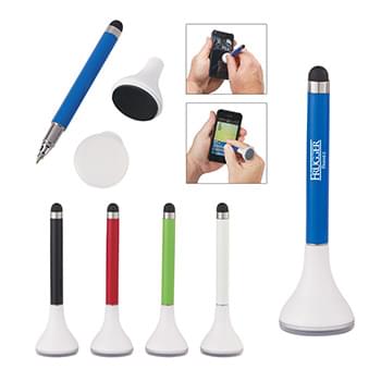 2 in 1 Stylus Pen Stand and Screen Cleaner