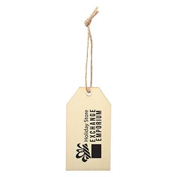 Wood Ornament - Gift Tag