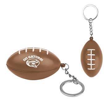 Football Stress Reliever Keychain