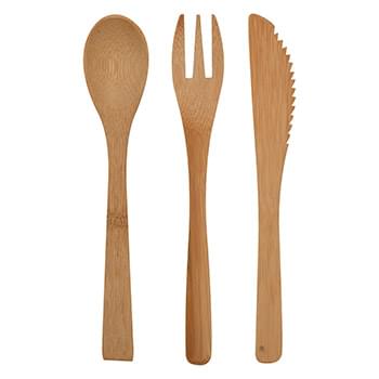 3-Piece All-Natural Cutlery Set