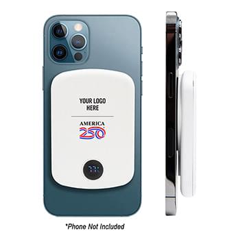 America250 15W Mag Max Wireless Charger Power Bank