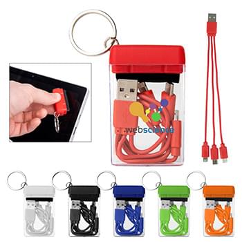 4-In-1 Charging Cable & Screen Cleaner Set