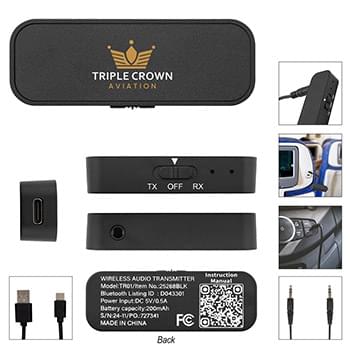 Wireless Audio Transmitter & Receiver