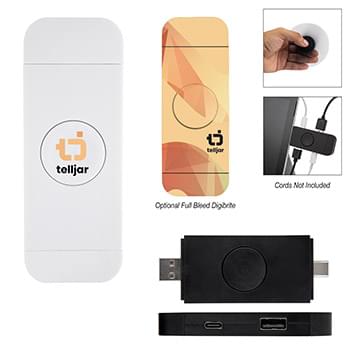 rABS Spinner Dual Input USB Hub