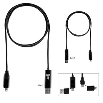 100W Dual Input Fast Charging Cable