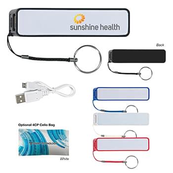 UL Listed Portable Charger With Key Ring