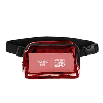 America250 Clear Belt Bag