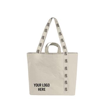 America250 14 oz. Recycled Mono-Strap Canvas Tote Bag