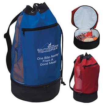 Beach Bag with an Insulated Compartment